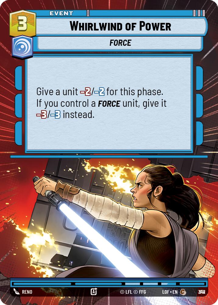 {SW-C}Whirlwind of Power (818) (Hyperspace Foil) (818) [Legends of the Force]