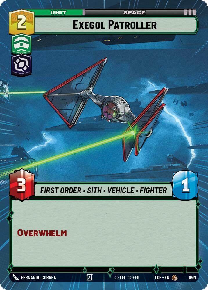 {SW-C}Exegol Patroller (820) (Hyperspace Foil) (820) [Legends of the Force]