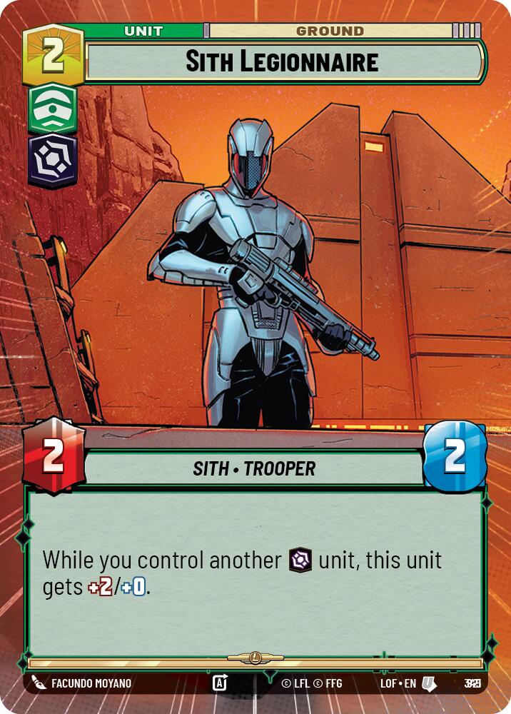 {SW-C}Sith Legionnaire (821) (Hyperspace Foil) (821) [Legends of the Force]