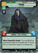 {SW-C}Vanee (822) - I Live to Serve (Hyperspace Foil) (822) [Legends of the Force]
