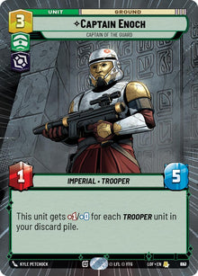 {SW-R}Captain Enoch (823) - Captain of the Guard (Hyperspace Foil) (823) [Legends of the Force]