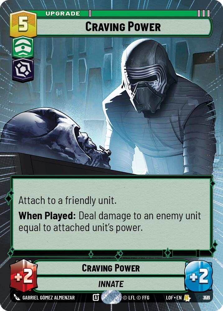 {SW-R}Craving Power (831) (Hyperspace Foil) (831) [Legends of the Force]