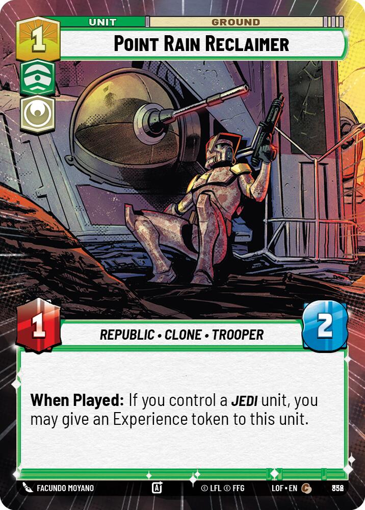{SW-C}Point Rain Reclaimer (832) (Hyperspace Foil) (832) [Legends of the Force]