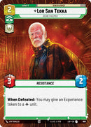 {SW-C}Lor San Tekka (835) - Secret Keeper (Hyperspace Foil) (835) [Legends of the Force]