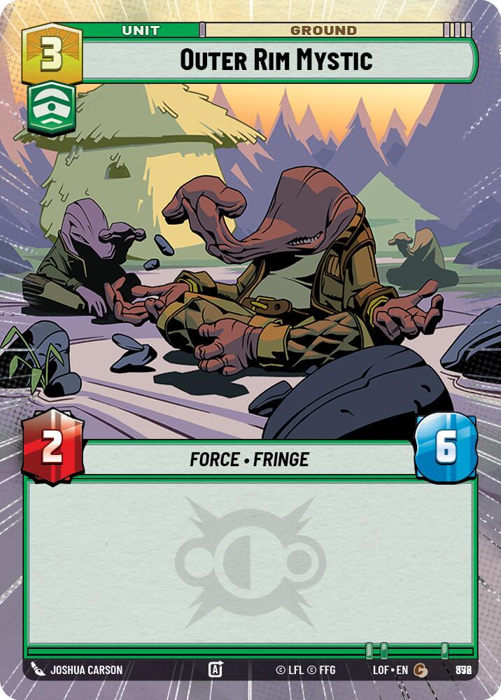 {SW-C}Outer Rim Mystic (852) (Hyperspace Foil) (852) [Legends of the Force]