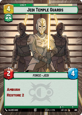 {SW-C}Jedi Temple Guards (853) (Hyperspace Foil) (853) [Legends of the Force]