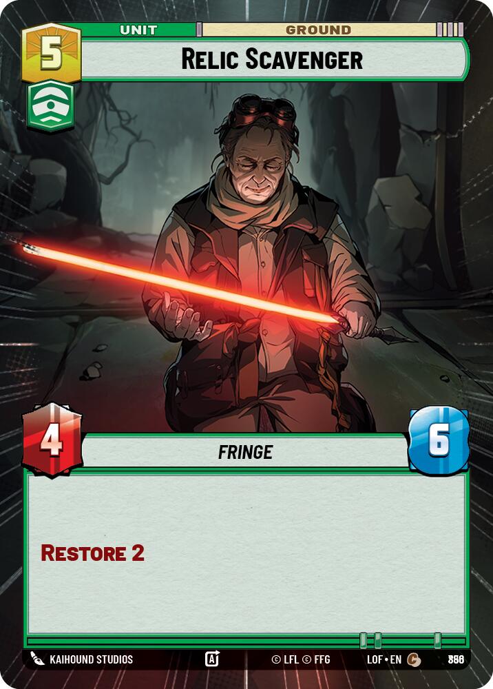 {SW-C}Relic Scavenger (856) (Hyperspace Foil) (856) [Legends of the Force]