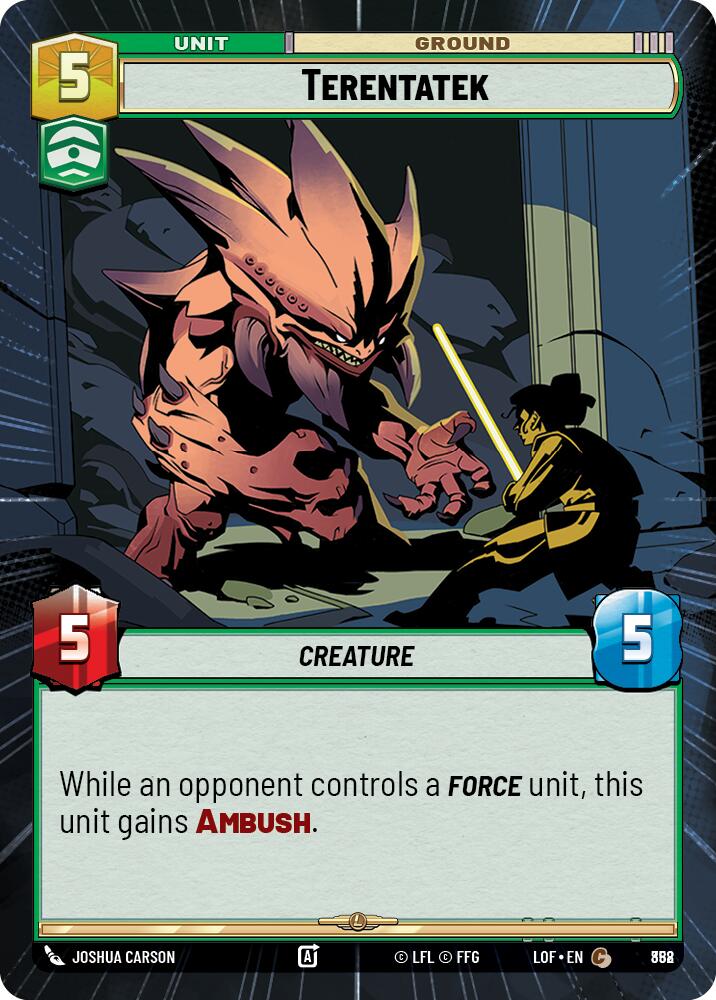 {SW-C}Terentatek (858) (Hyperspace Foil) (858) [Legends of the Force]