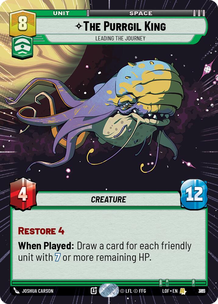 {SW-R}The Purrgil King (861) - Leading The Journey (Hyperspace Foil) (861) [Legends of the Force]