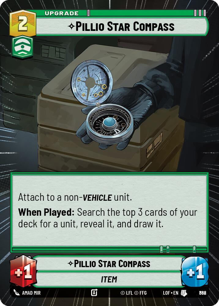 {SW-C}Pillio Star Compass (862) (Hyperspace Foil) (862) [Legends of the Force]