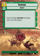 {SW-C}Rampage (867) (Hyperspace Foil) (867) [Legends of the Force]