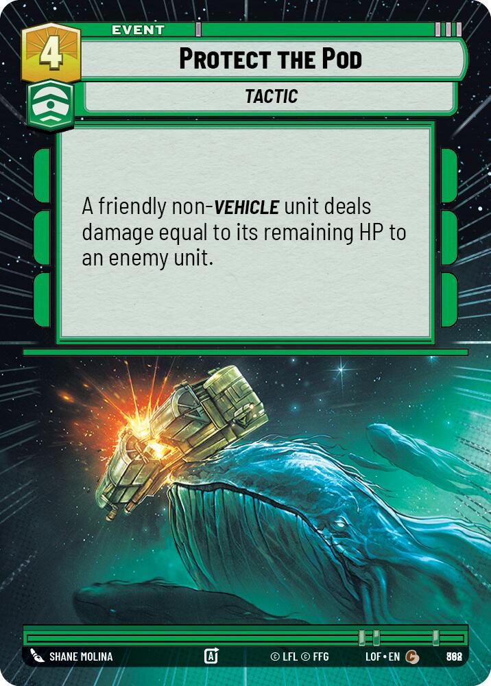 {SW-C}Protect the Pod (868) (Hyperspace Foil) (868) [Legends of the Force]