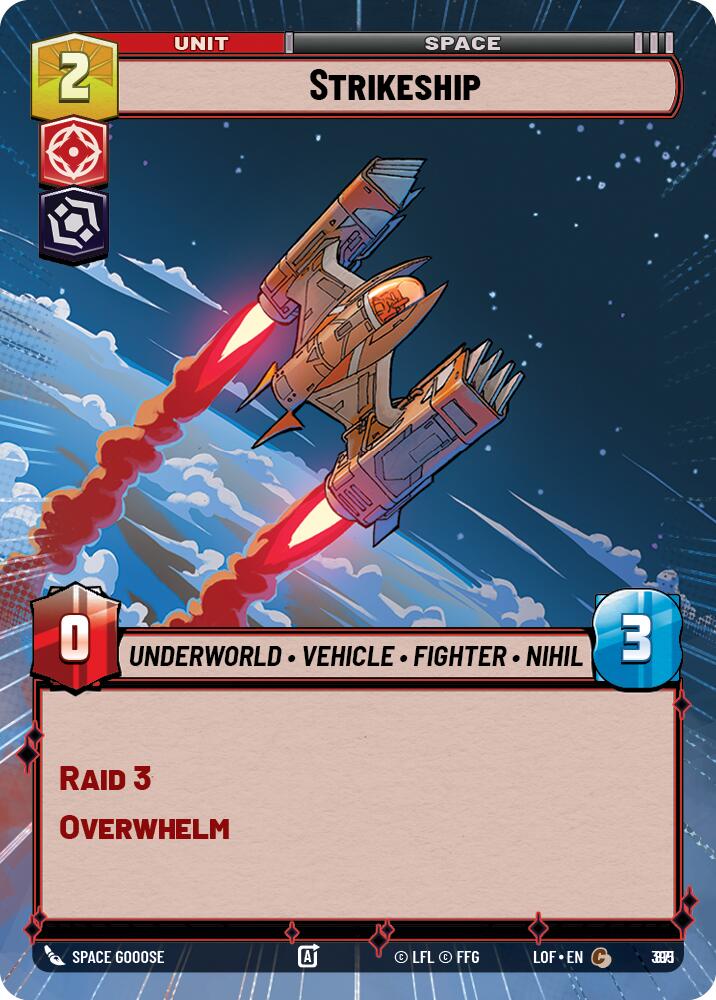 {SW-C}Strikeship (871) (Hyperspace Foil) (871) [Legends of the Force]