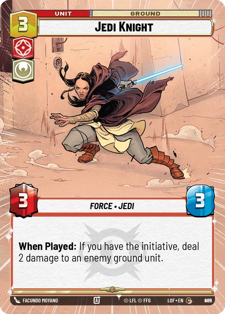 {SW-C}Jedi Knight (885) (Hyperspace Foil) (885) [Legends of the Force]