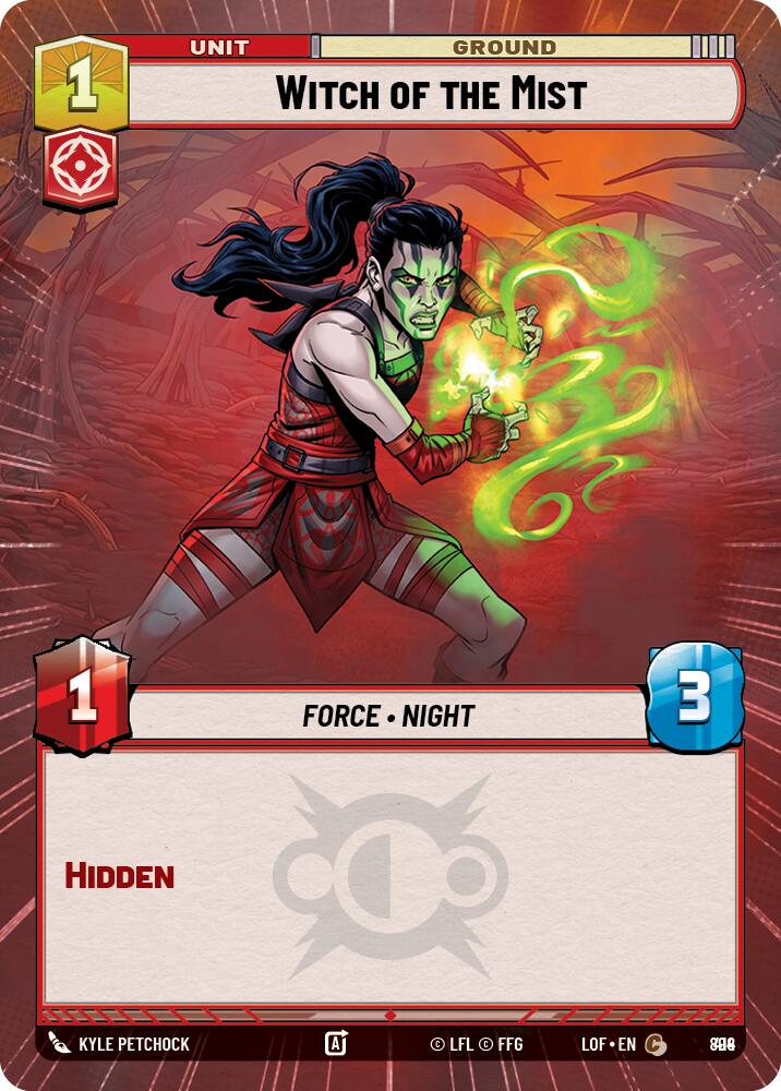 {SW-C}Witch of the Mist (894) (Hyperspace Foil) (894) [Legends of the Force]