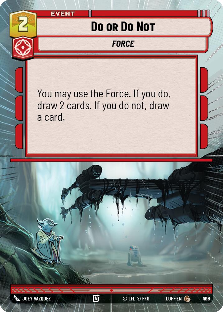{SW-C}Do or Do Not (915) (Hyperspace Foil) (915) [Legends of the Force]