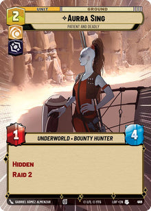 {SW-C}Aurra Sing (919) - Patient and Deadly (Hyperspace Foil) (919) [Legends of the Force]