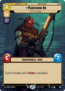 {SW-R}Marchion Ro (926) - Eye of the Nihil (Hyperspace Foil) (926) [Legends of the Force]