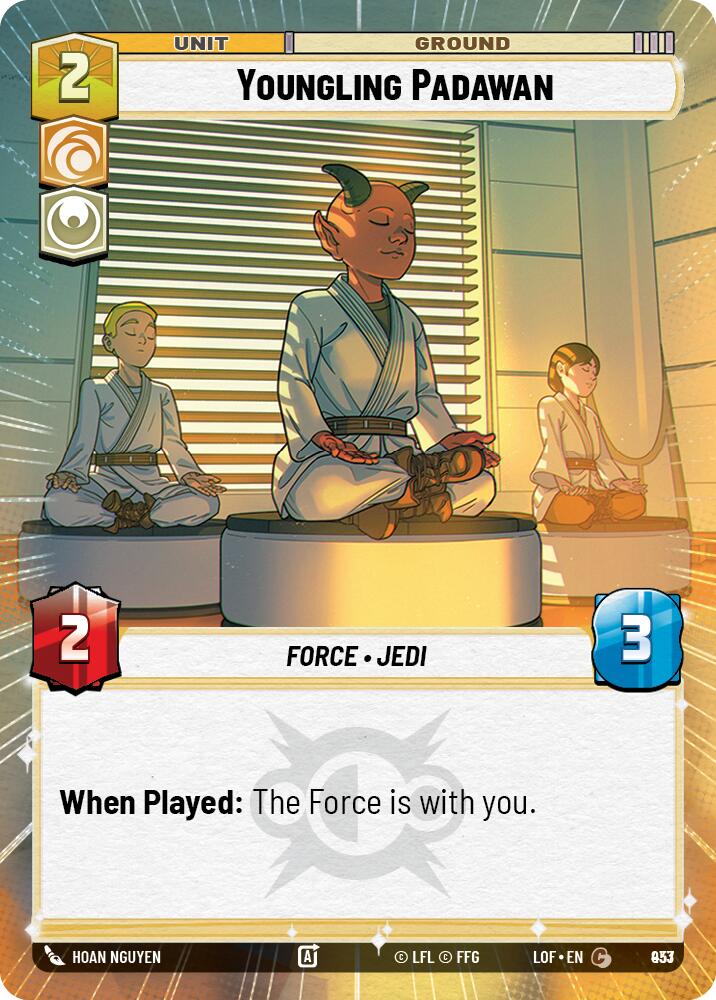 {SW-C}Youngling Padawan (933) (Hyperspace Foil) (933) [Legends of the Force]