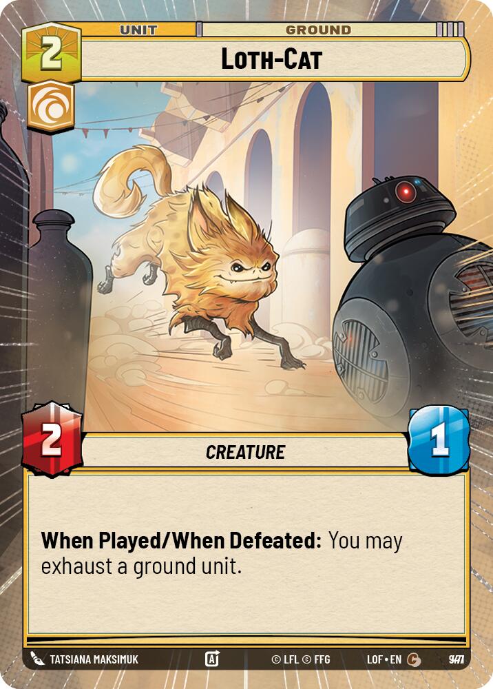{SW-C}Loth-Cat (947) (Hyperspace Foil) (947) [Legends of the Force]