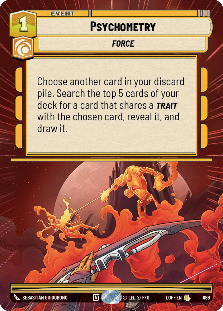 {SW-R}Psychometry (959) (Hyperspace Foil) (959) [Legends of the Force]