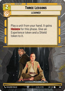 {SW-C}Three Lessons (965) (Hyperspace Foil) (965) [Legends of the Force]