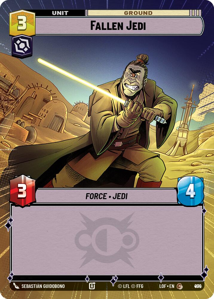 {SW-C}Fallen Jedi (970) (Hyperspace Foil) (970) [Legends of the Force]