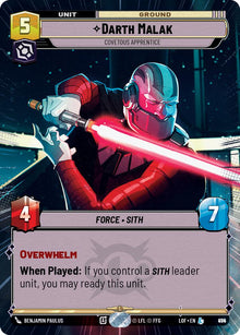 {SW-R}Darth Malak (974) - Covetous Apprentice (Hyperspace Foil) (974) [Legends of the Force]