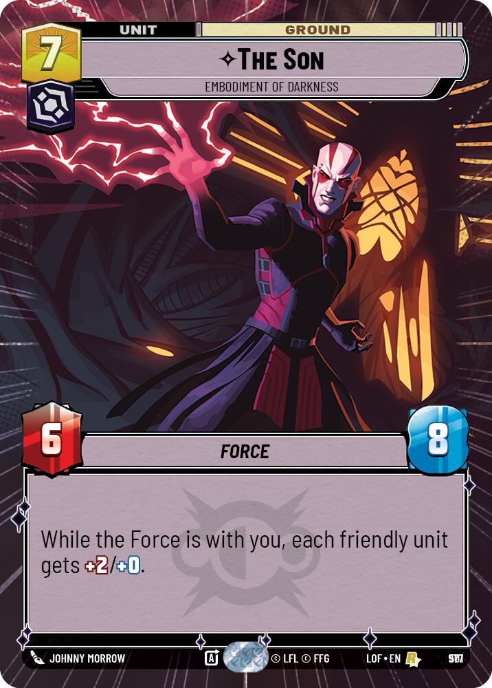 {SW-R}The Son (977) - Embodiment of Darkness (Hyperspace Foil) (977) [Legends of the Force]