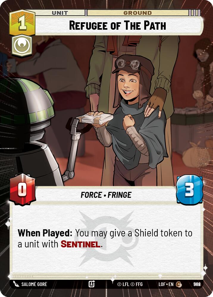 {SW-C}Refugee of The Path (982) (Hyperspace Foil) (982) [Legends of the Force]