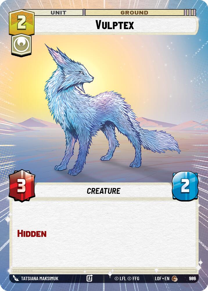 {SW-C}Vulptex (985) (Hyperspace Foil) (985) [Legends of the Force]