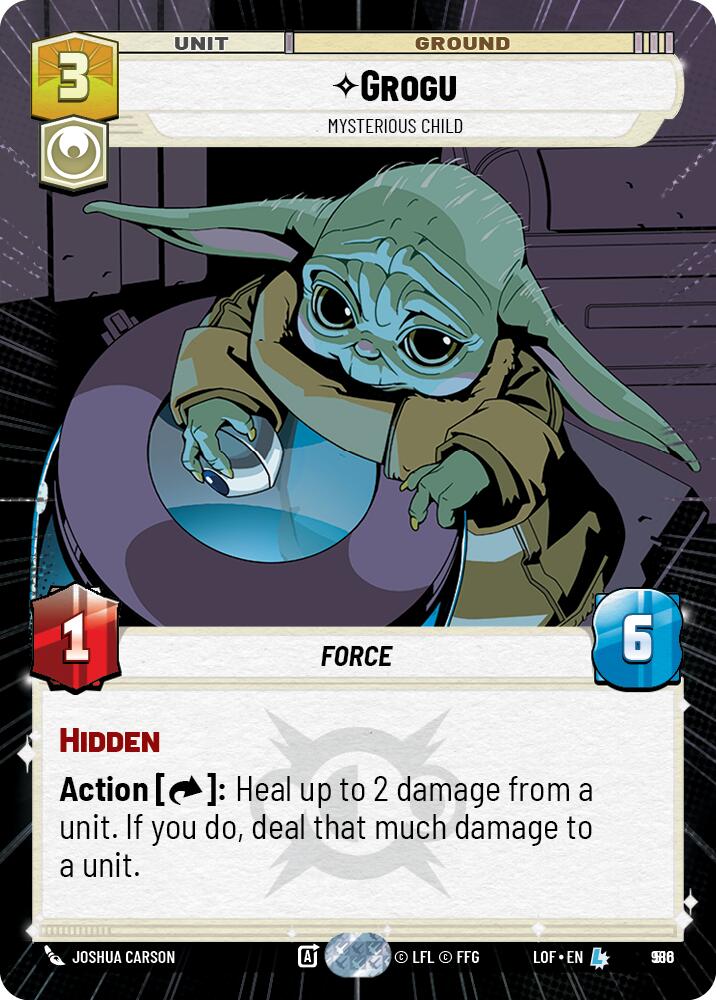 {SW-R}Grogu (986) - Mysterious Child (Hyperspace Foil) (986) [Legends of the Force]