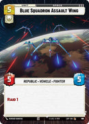 {SW-C}Blue Squadron Assault Wing (991) (Hyperspace Foil) (991) [Legends of the Force]