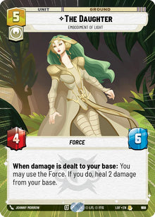 {SW-R}The Daughter (992) - Embodiment of Light (Hyperspace Foil) (992) [Legends of the Force]