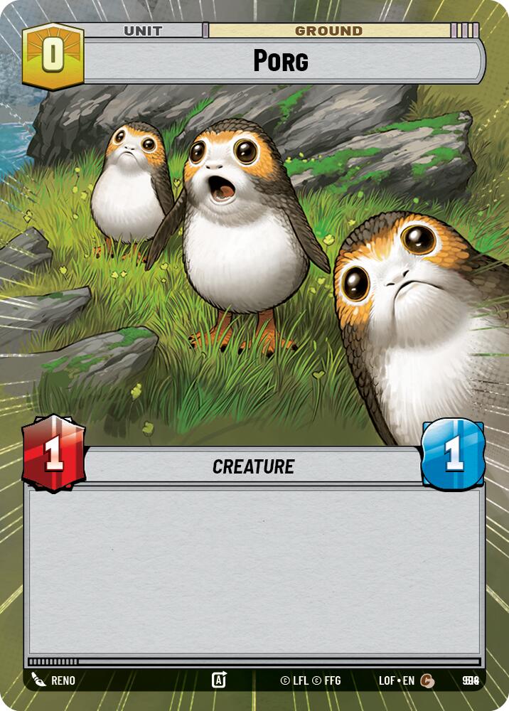 {SW-C}Porg (994) (Hyperspace Foil) (994) [Legends of the Force]