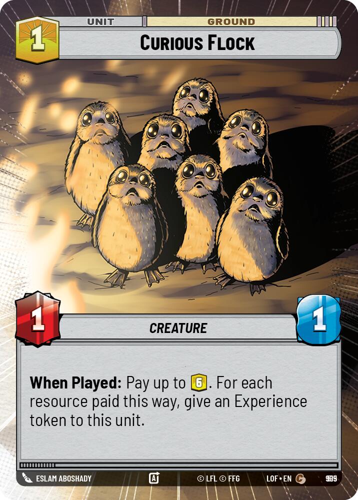 {SW-C}Curious Flock (995) (Hyperspace Foil) (995) [Legends of the Force]