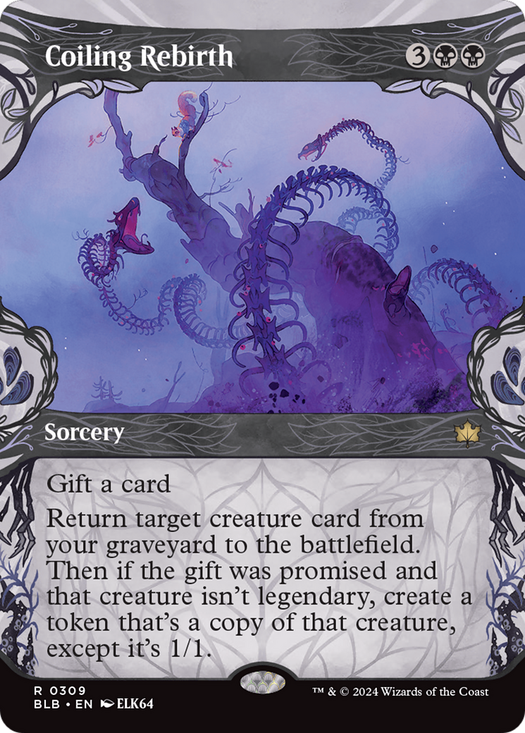 {@R} Coiling Rebirth (Showcase) [Bloomburrow][BLB 309]