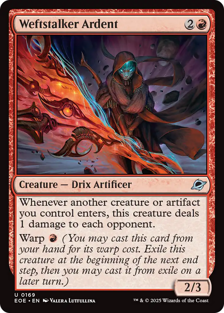 {@@ EOE C} Weftstalker Ardent [Edge of Eternities][EOE 169]
