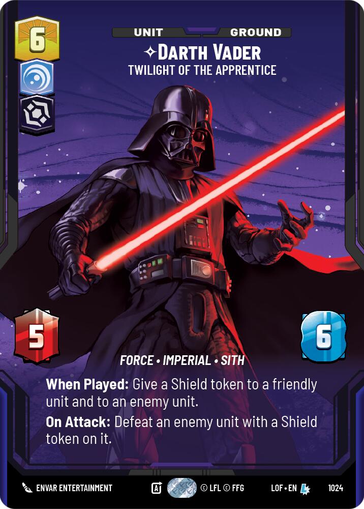 {SW-R}Darth Vader (1024) - Twilight of the Apprentice (Prestige) (1024) [Legends of the Force]