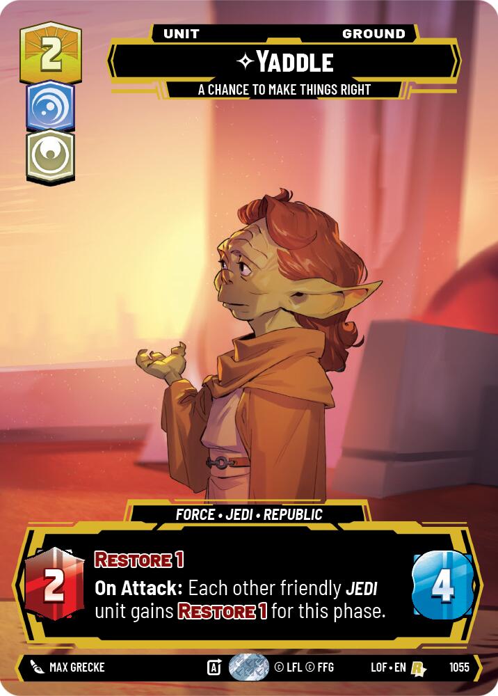 {SW-R}Yaddle (1055) - A Chance To Make Things Right (Prestige) (1055) [Legends of the Force]