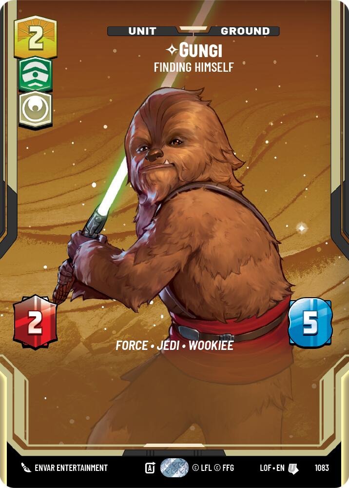 {SW-C}Gungi (1083) - Finding Himself (Prestige Foil) (1083) [Legends of the Force]