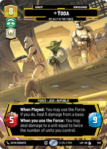 {SW-R}Yoda (1103) - My Ally is the Force (Prestige Foil) (1103) [Legends of the Force]