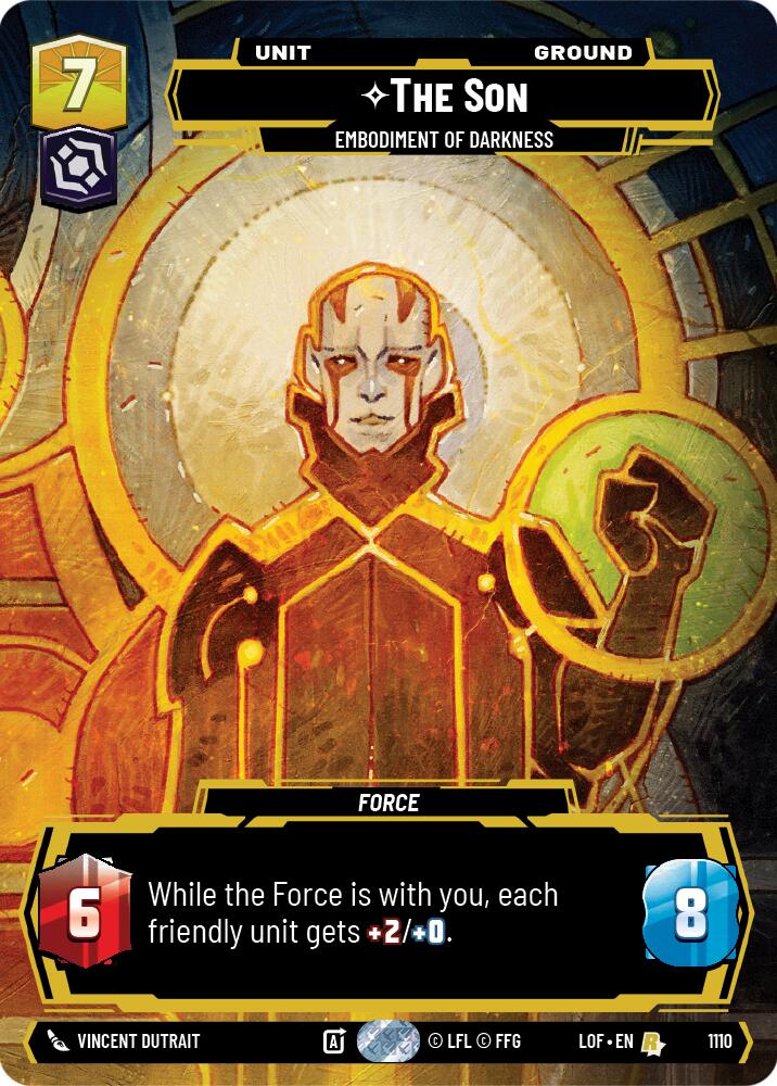 {SW-R}The Son (1110) - Embodiment of Darkness (Prestige Foil) (1110) [Legends of the Force]