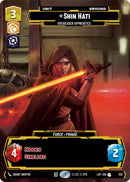 {SW-C}Shin Hati (1112) - Overeager Apprentice (Prestige Foil) (1112) [Legends of the Force]