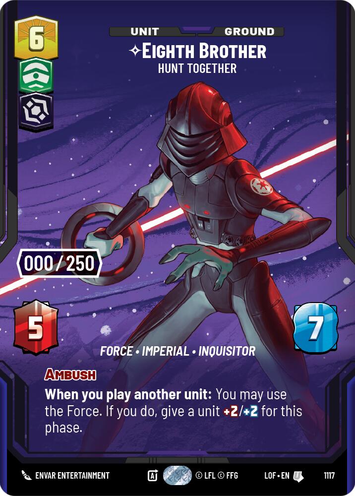 {SW-SH}Eighth Brother (1117) - Hunt Together (Serialized) (1117) [Legends of the Force]