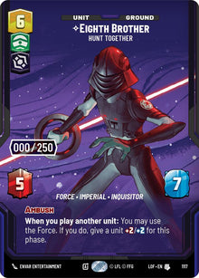 {SW-SH}Eighth Brother (1117) - Hunt Together (Serialized) (1117) [Legends of the Force]