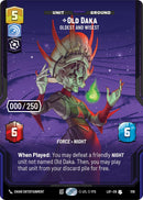 {SW-SH}Old Daka (1118) - Oldest and Wisest (Serialized) (1118) [Legends of the Force]