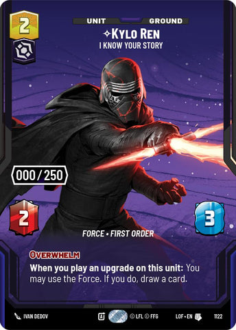 {SW-SH}Kylo Ren (1122) - I Know Your Story (Serialized) (1122) [Legends of the Force]