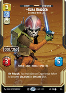 {SW-SH}Ezra Bridger (1124) - Attuned With Life (Serialized) (1124) [Legends of the Force]