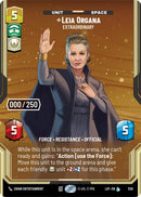 {SW-SH}Leia Organa (1128) - Extraordinary (Serialized) (1128) [Legends of the Force]